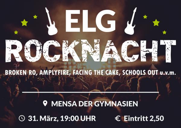 Plakat Rocknacht